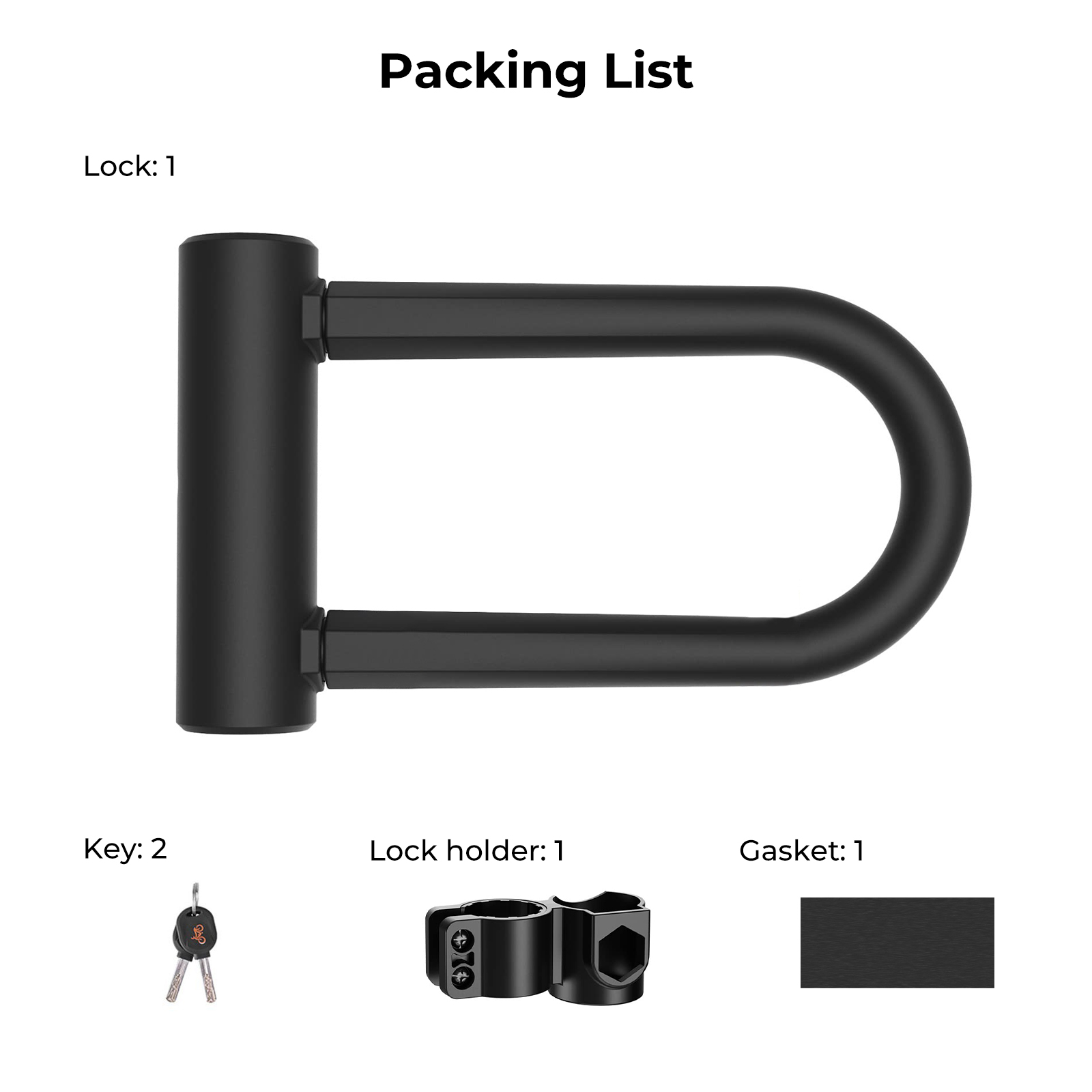 U Lock for Ebike