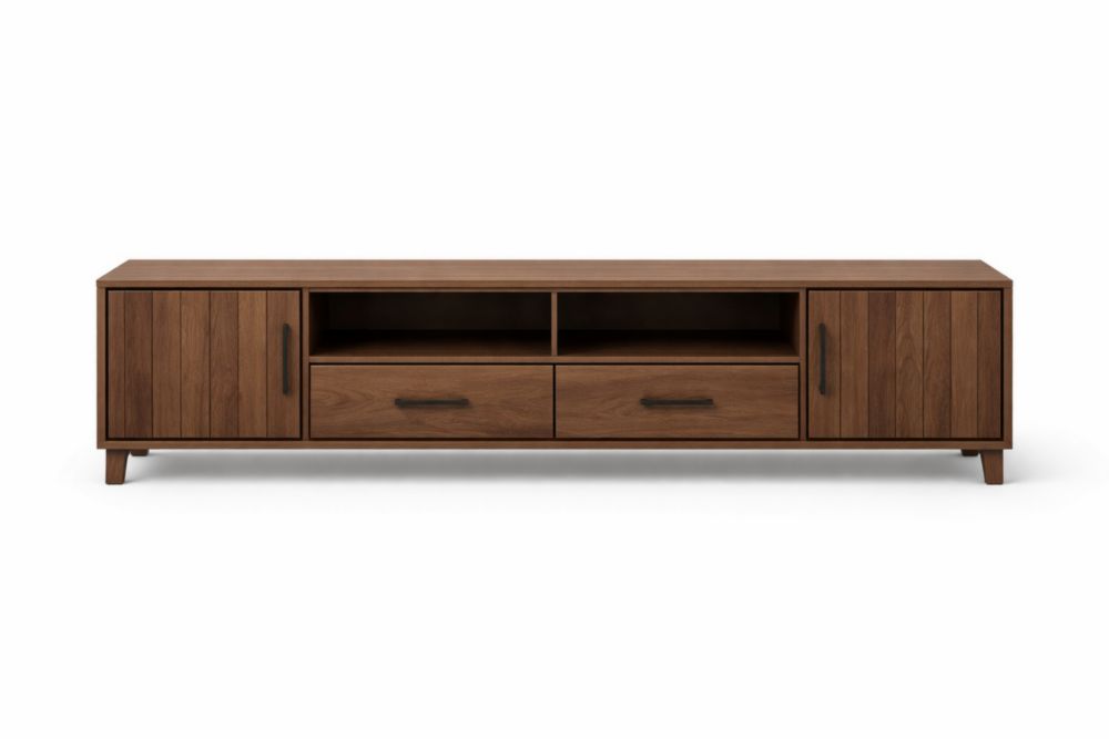 Mobile TV in legno massello noce Lunghezza 160 cmxLarghezza 40 cmxAltezza 45 cm