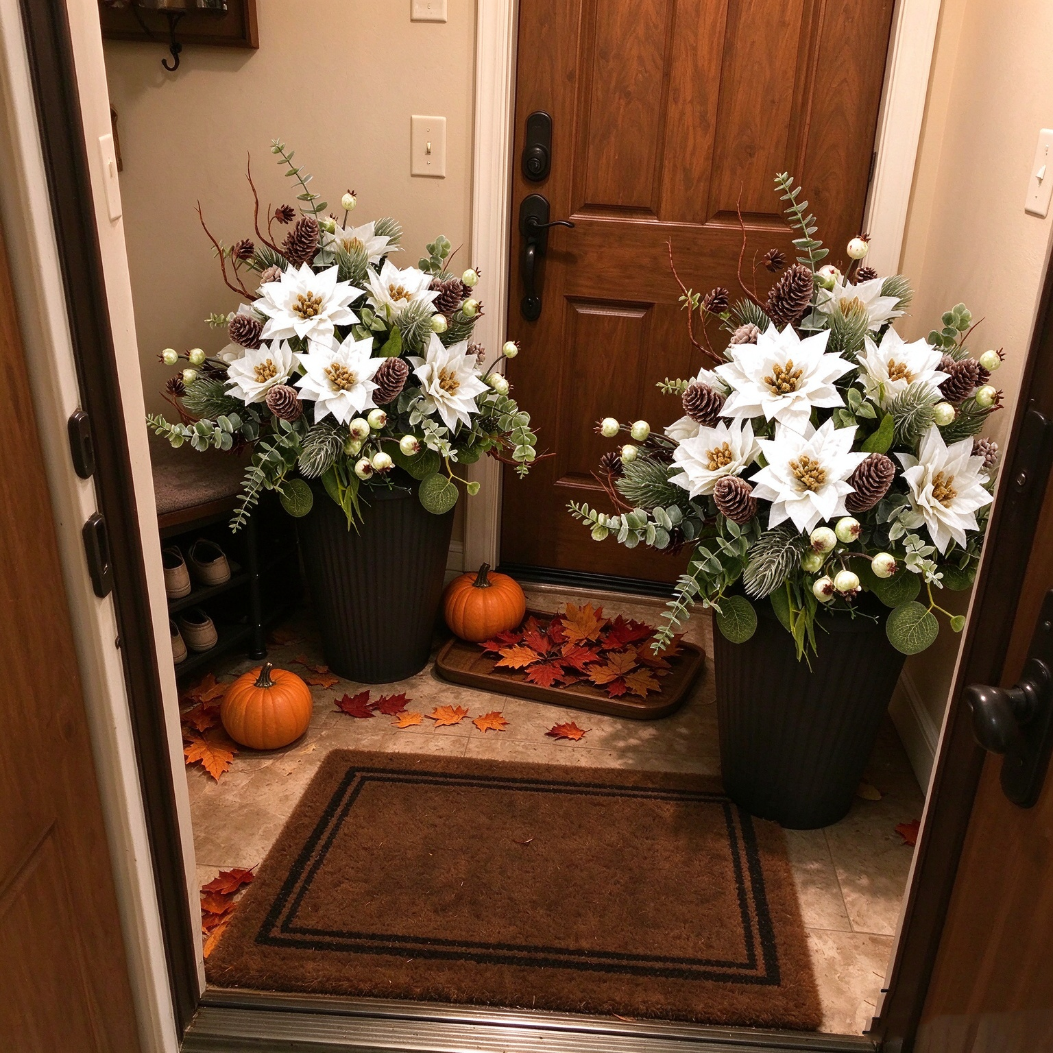 [Copy]🔥 Best Seller | LAST DAY 50% OFF 🎄Christmas Poinsettia Planter Inserts, In Stock