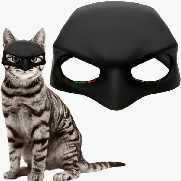 🎁SELLING FAST! 🔥 70K+ SOLD -🎭🐱 Black Bat Cat Mask