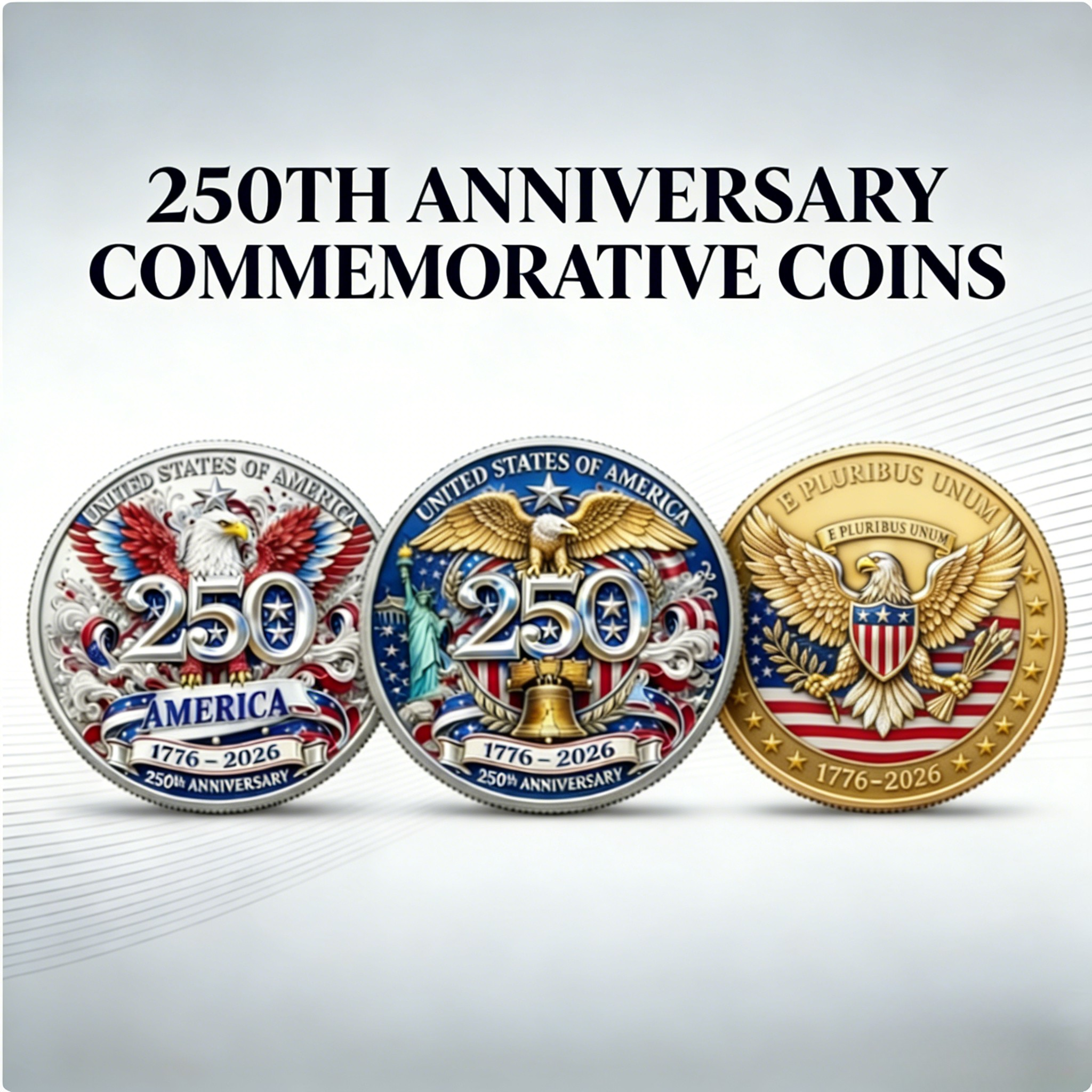 🔥Exquisite Limited Edition!🎖️250th Anniversary Medallion