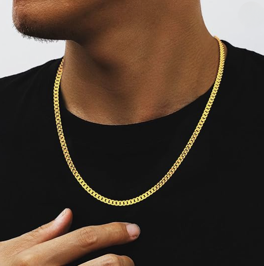 Miami Cuban Link Chain in Yellow Gold