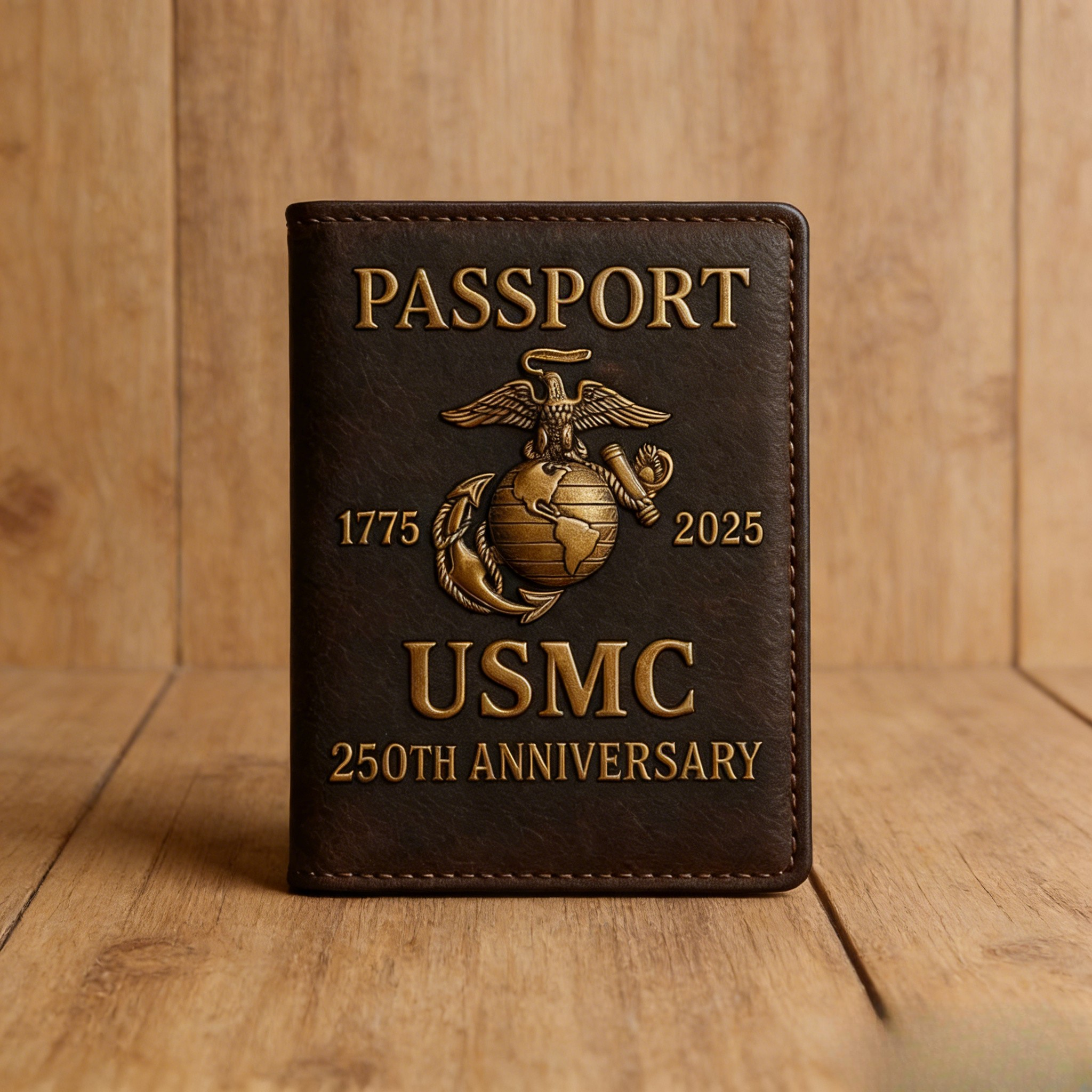 250th Anniversary USA RFID-Blocking Passport Wallet – Where Patriot Meets Premium