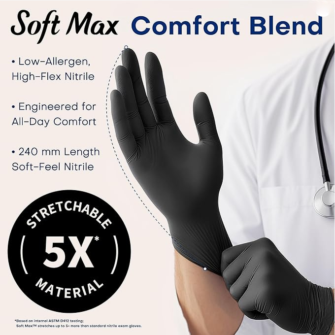 2nd Gen Upgrade Nitrile Gloves – All-Scene Protection ✨