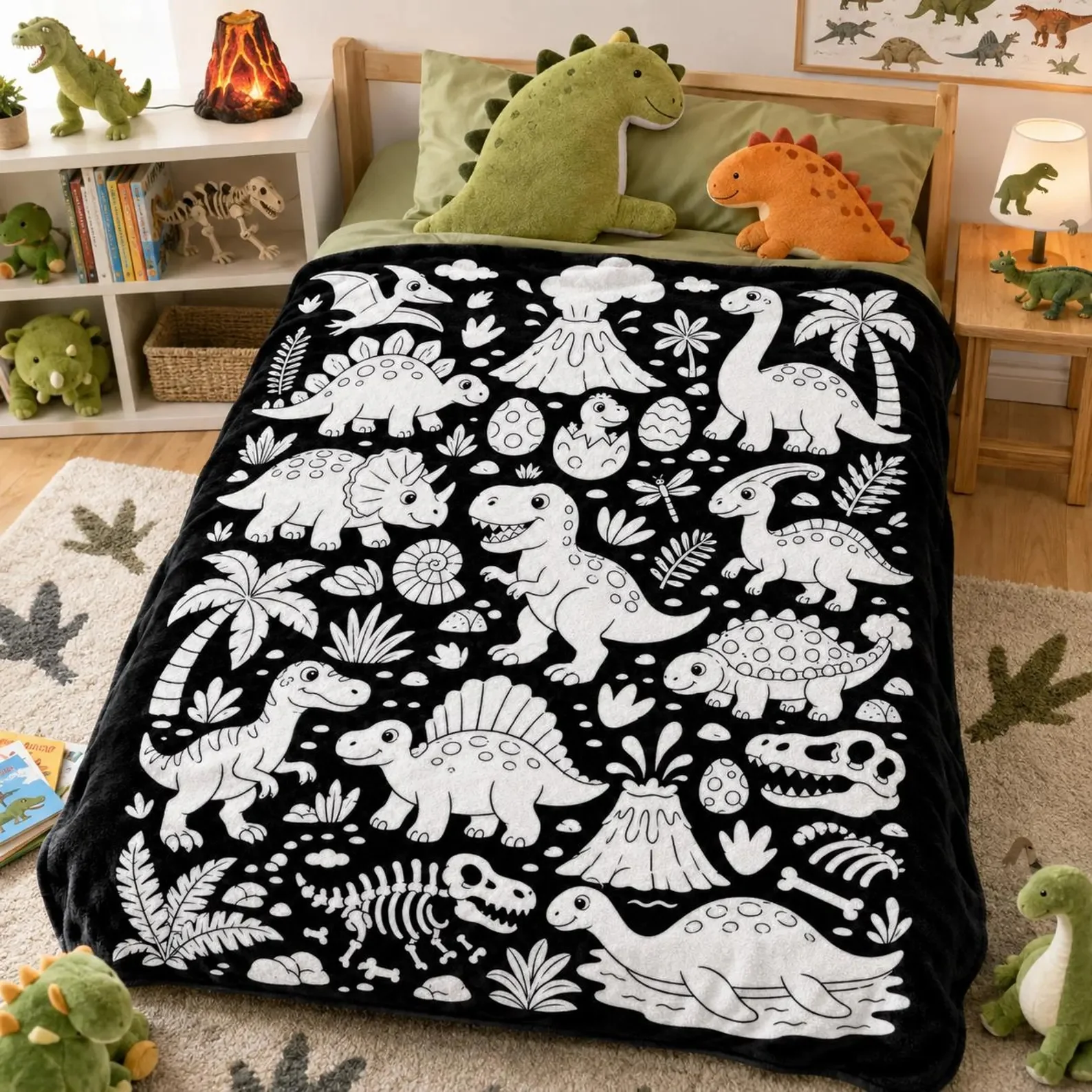 ✨Last Day 49% OFF🎨DIY Coloring Blanket with Markers🎁Perfect Gift For Family & Friends
