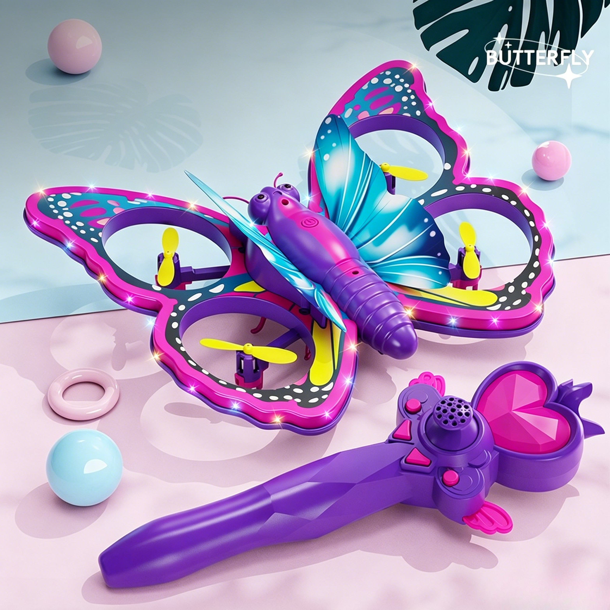 🔥Limited 45% OFF🔥✨Remote Control Realistic Flying Butterfly 🦋