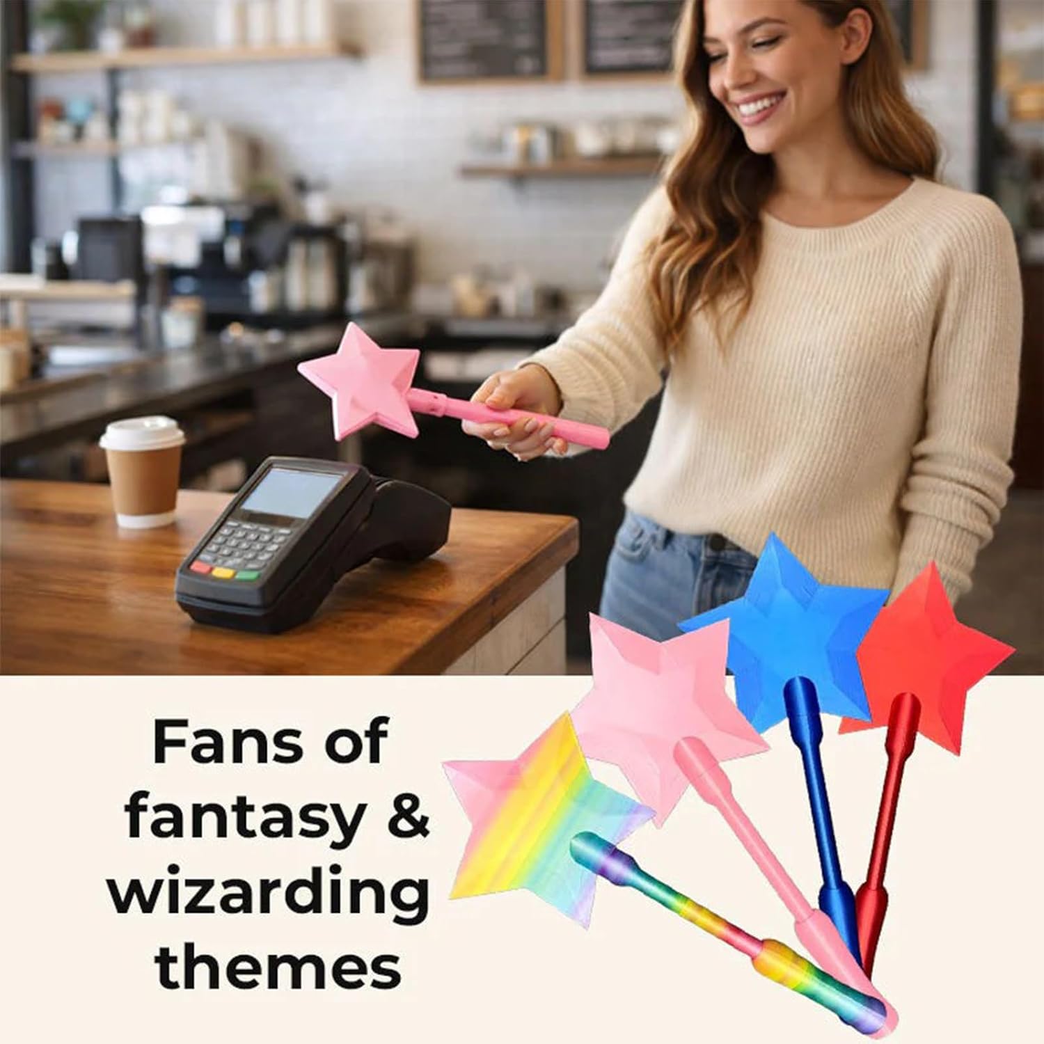 Magic Fairy Fairy Wand Credit Card Holder