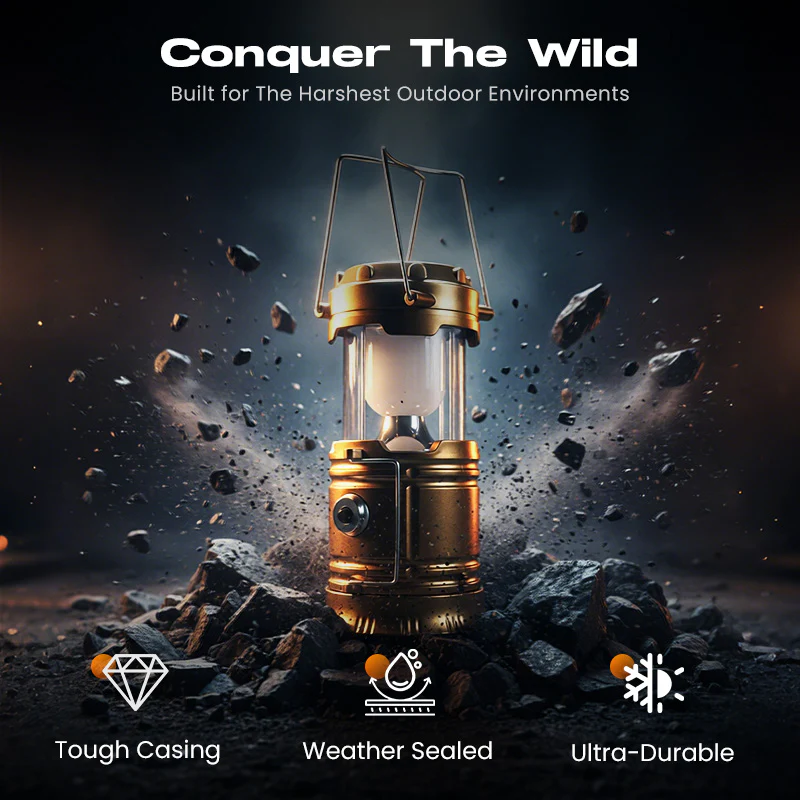 🔥Last Day Sale⏰⛺Portable Stretchable Solar Lithium Battery Emergency Light