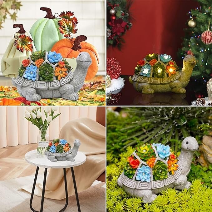 Solar Garden Outdoor Statues Lawn Decor