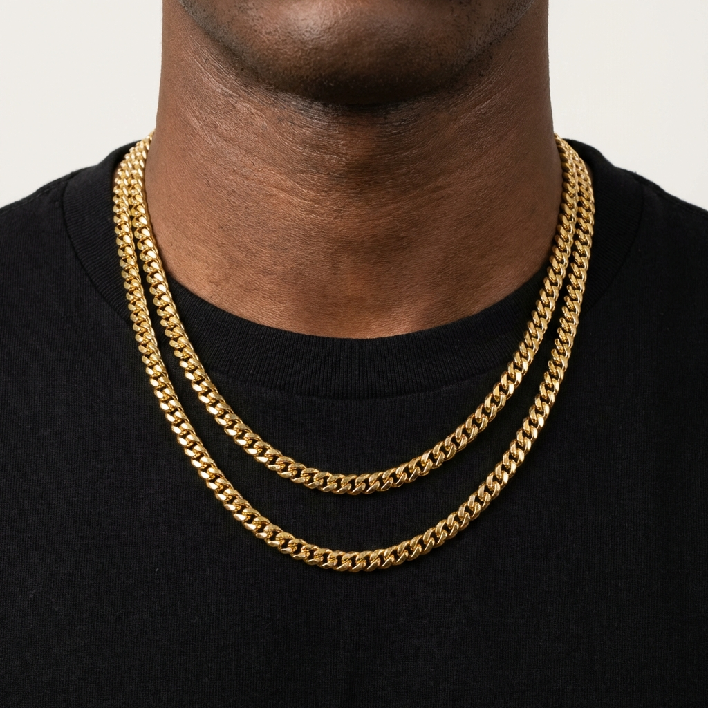 Miami Cuban Link Chain in Yellow Gold (6mm)