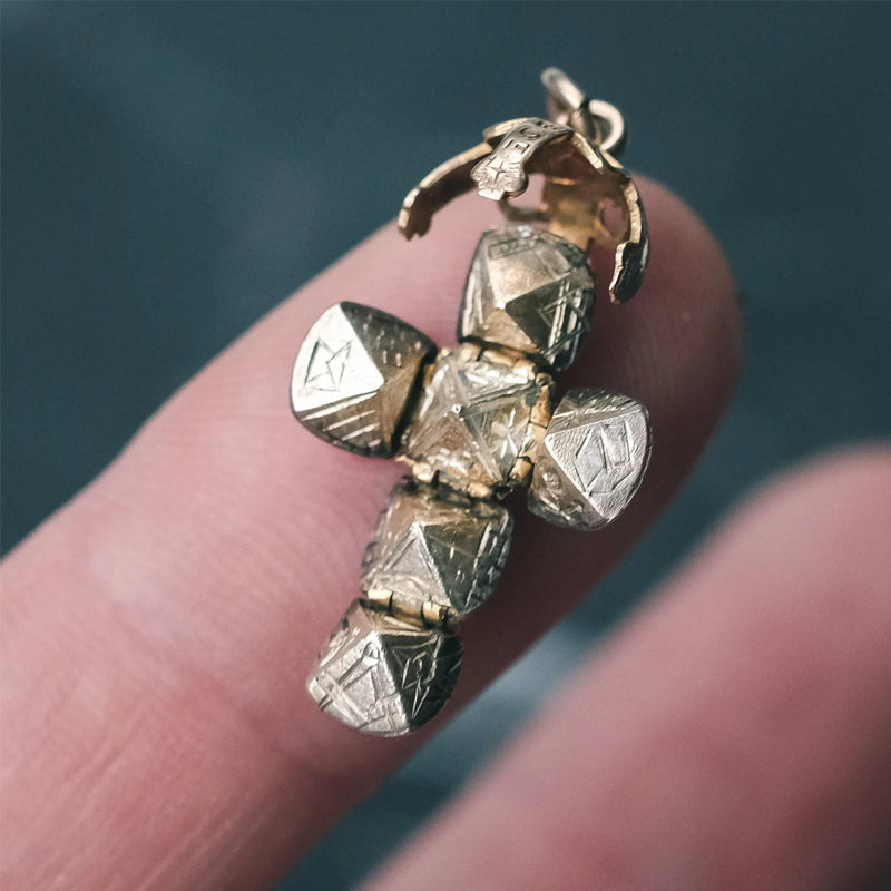 Ornivin™ Mini Transforming Sphere Pendant Geometric Jewelry