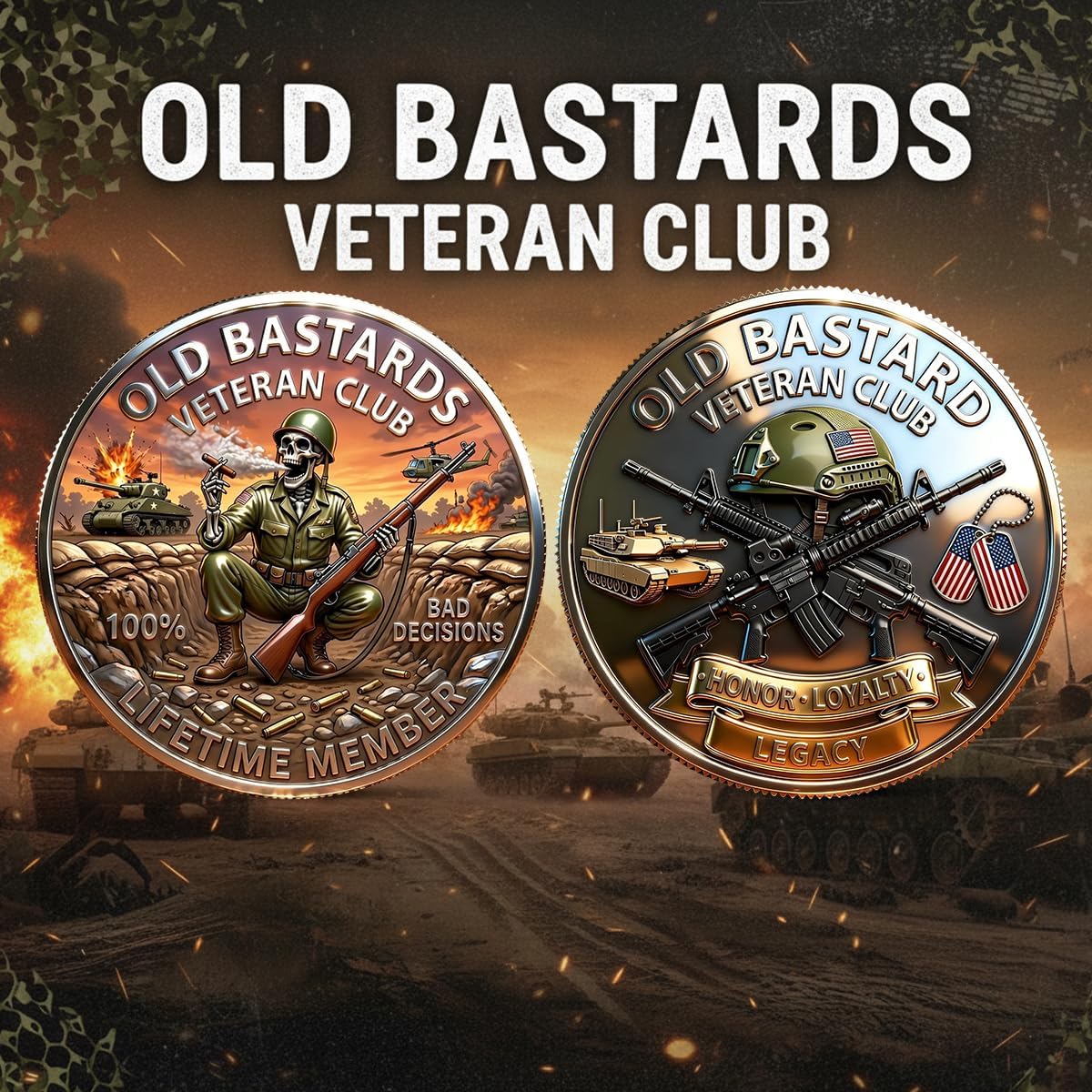 💖Legacy Veterans Commemorative Coin 🪙