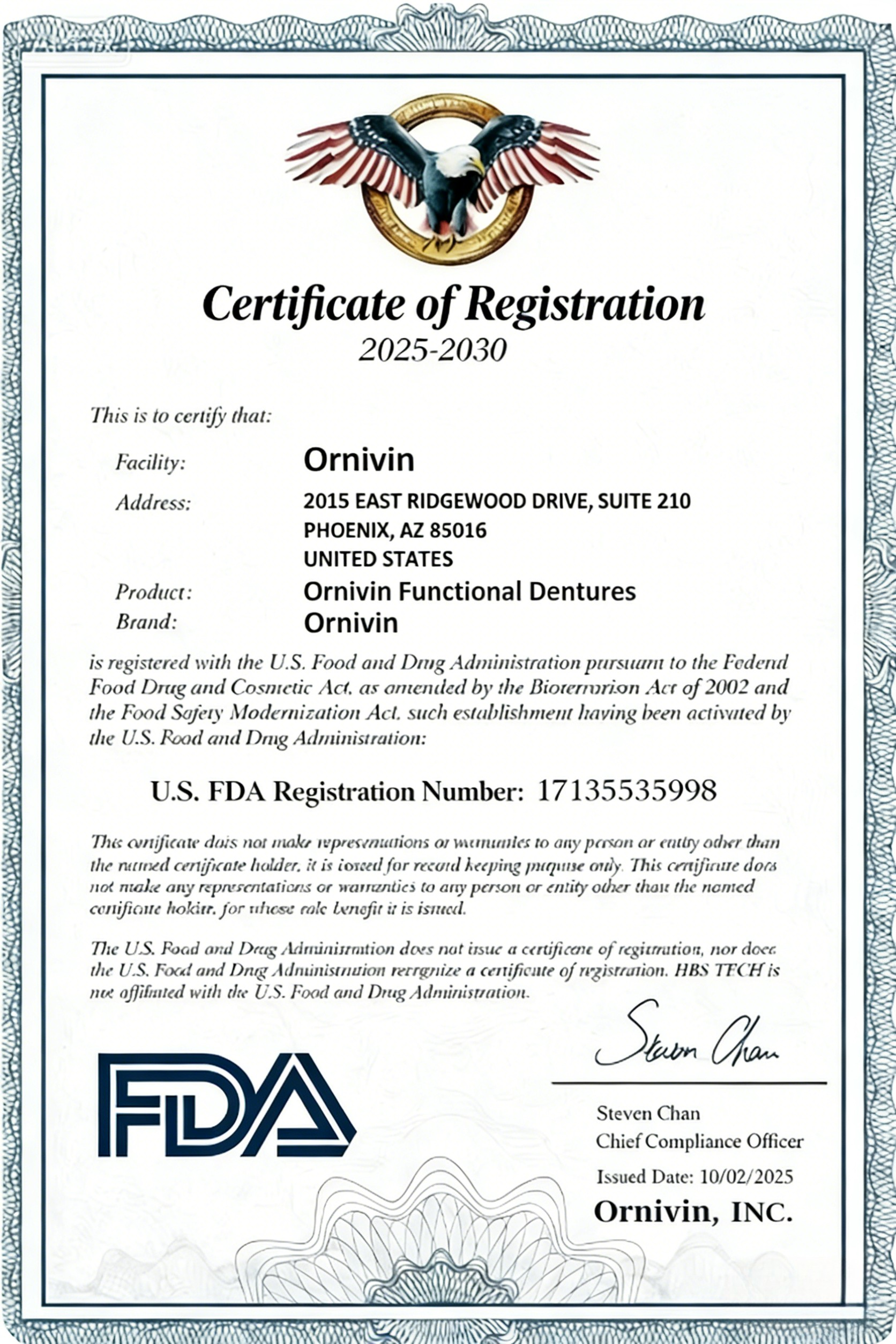 😁🌎 Ornivin™ Complete Denture with Strong Suctiond🦷Obtain American Dental Association（ADA）Certification