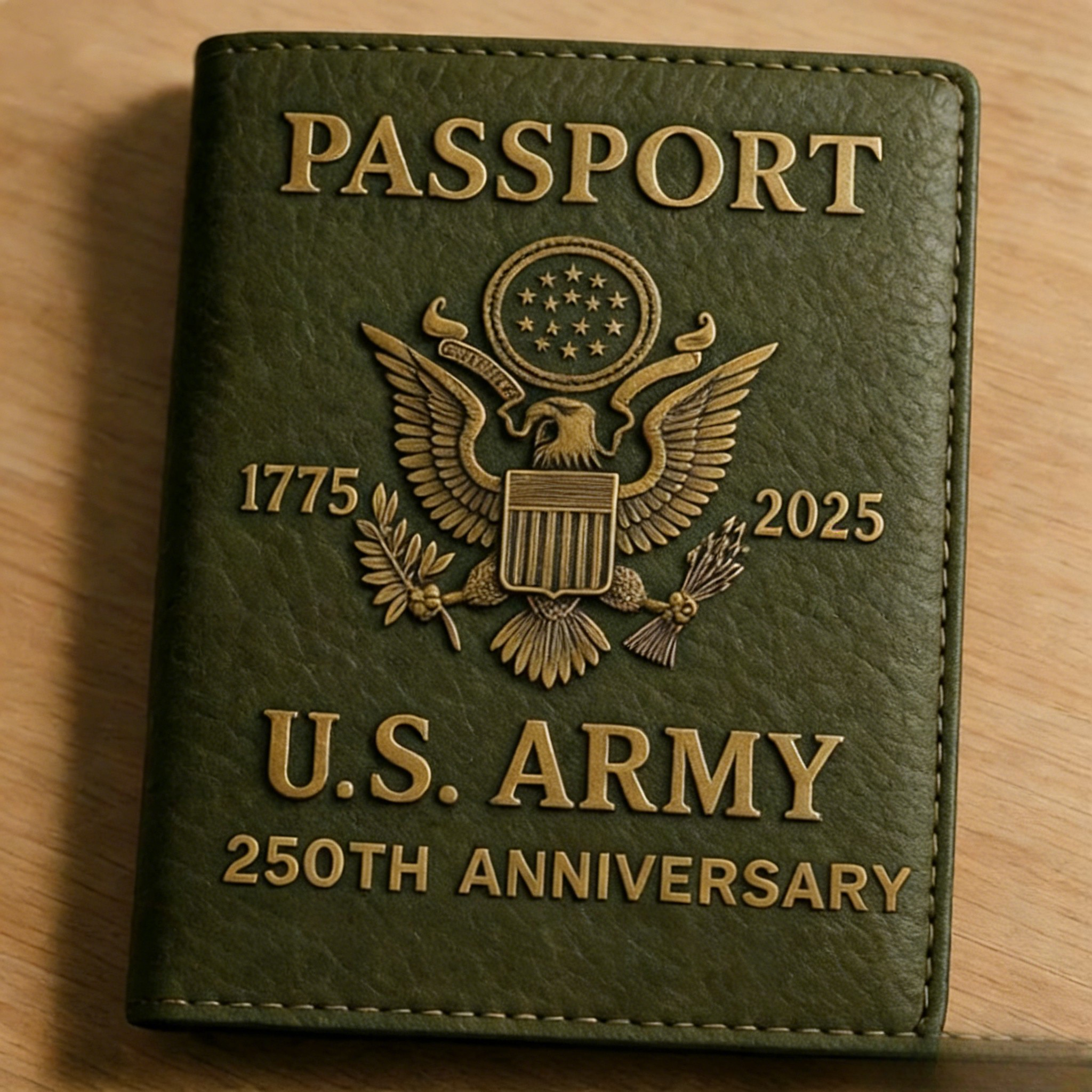 250th Anniversary USA RFID-Blocking Passport Wallet – Where Patriot Meets Premium