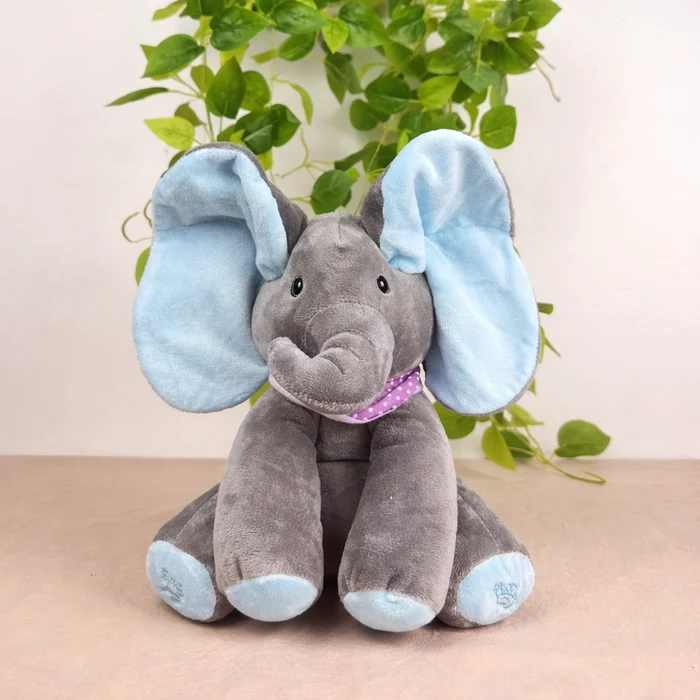 Cute Hide And Seek Elephant Plush Doll
