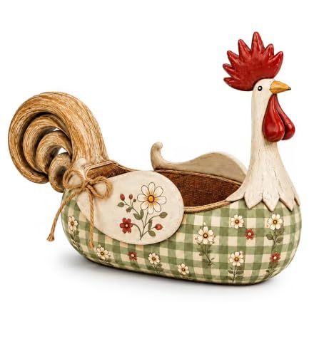 🏡2026 HOT SALE🥳50K+ SOLD!✨ 50% OFF! 🐓 Farmhouse Rooster Storage Basket