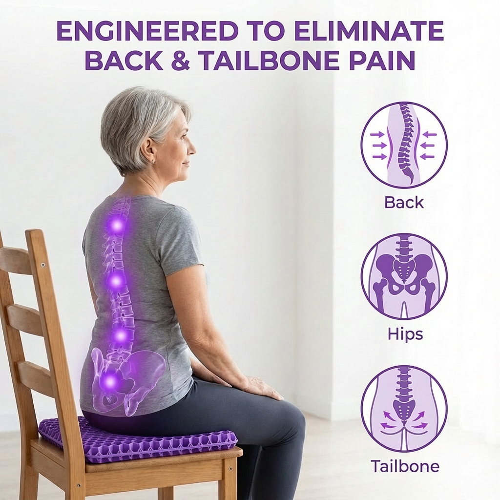 Alum Gel Seat Cushion