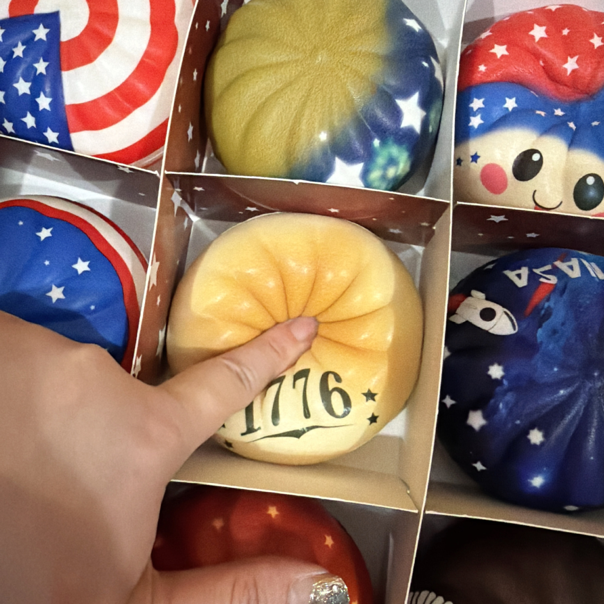 Liberty Dumplings Squeeze Toy 🎇: 250th Anniversary Limited Edition 🇺🇸