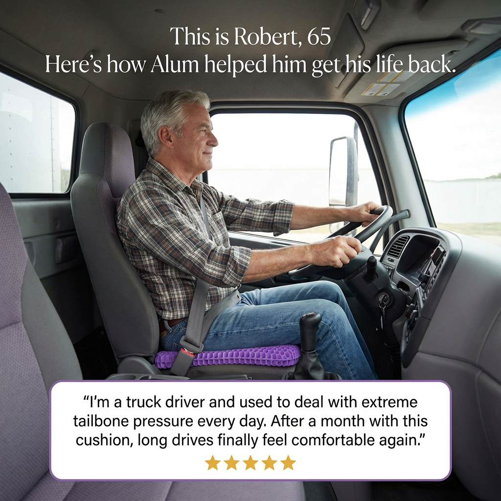 Alum Gel Seat Cushion