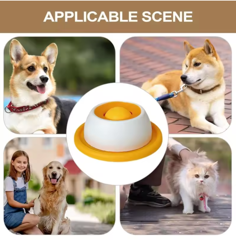 ornivin™ Pro 2.0 | Slow Feeder Licking Ball for Dogs & Cats (No Mess)🐾