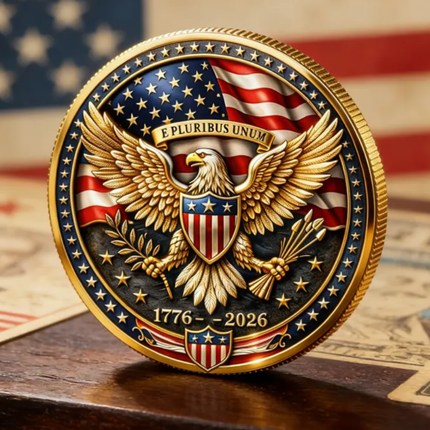 🔥Exquisite Limited Edition!🎖️250th Anniversary Medallion