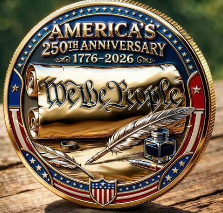 🔥Exquisite Limited Edition!🎖️250th Anniversary Medallion