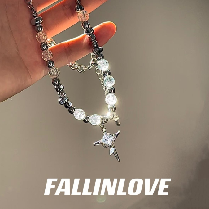 Stellar Frost: The Celestial Star Necklace ✨