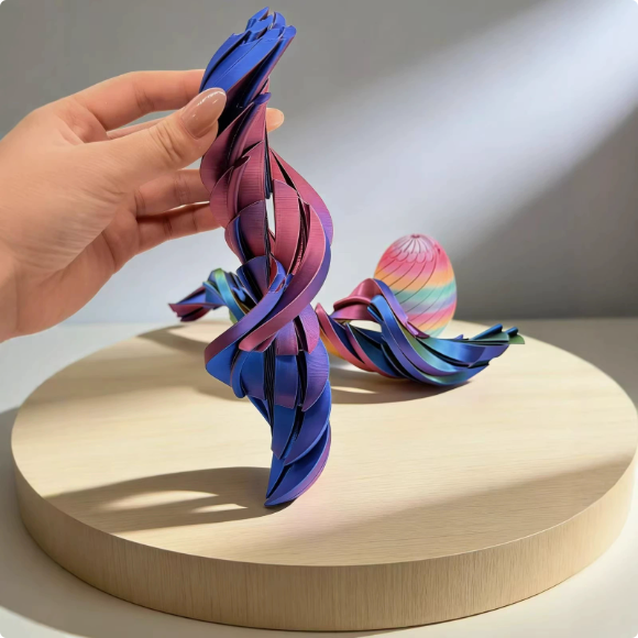 Twisty Fidget Egg: Calm in the Palm of Your Hand 🧘