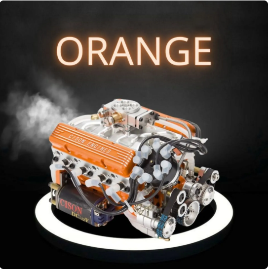 CISON V8 Engine Model • Precision in Miniature