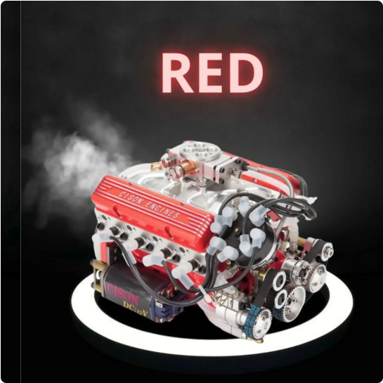 CISON V8 Engine Model • Precision in Miniature
