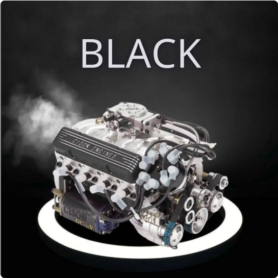 CISON V8 Engine Model • Precision in Miniature