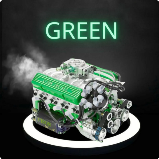 CISON V8 Engine Model • Precision in Miniature