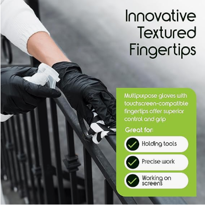 2nd Gen Upgrade Nitrile Gloves – All-Scene Protection ✨