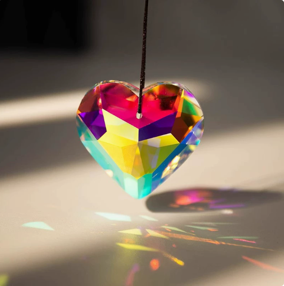 [Copy]✨ Celestial Crystal Suncatcher: Stars, Moons, and Sunlight in One