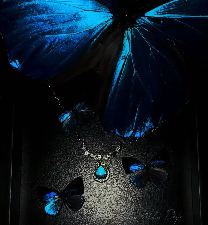 Butterfly Blue: The Luminous Heirloom Pendant 🦋💎