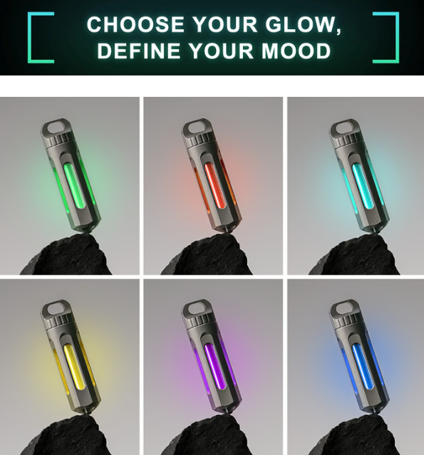 NoxTi: The Tritium Keychain—Carry the Glow. Own the Night.