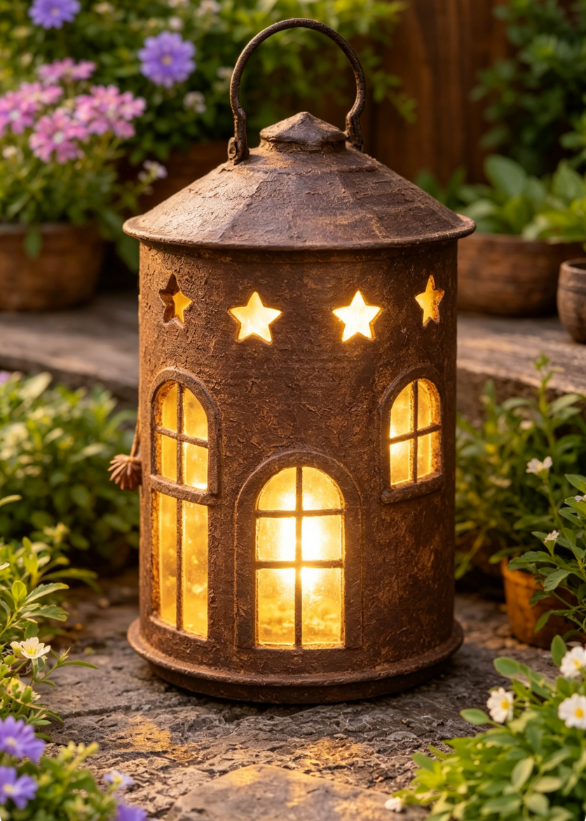 Whimsical House‑Shaped Planter🏡