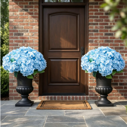 💥Hot Sale 50% OFF💐Artificial Outdoor Hydrangea Flowers - UV resistant, Waterproof, Windproof