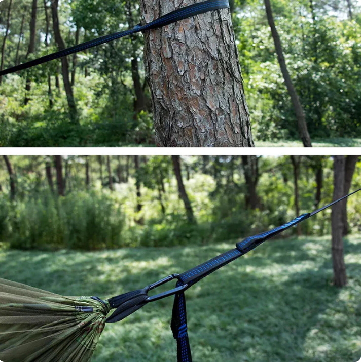 🔥Portable Camping Hammock With Anti-Mosquito Built-In Net
