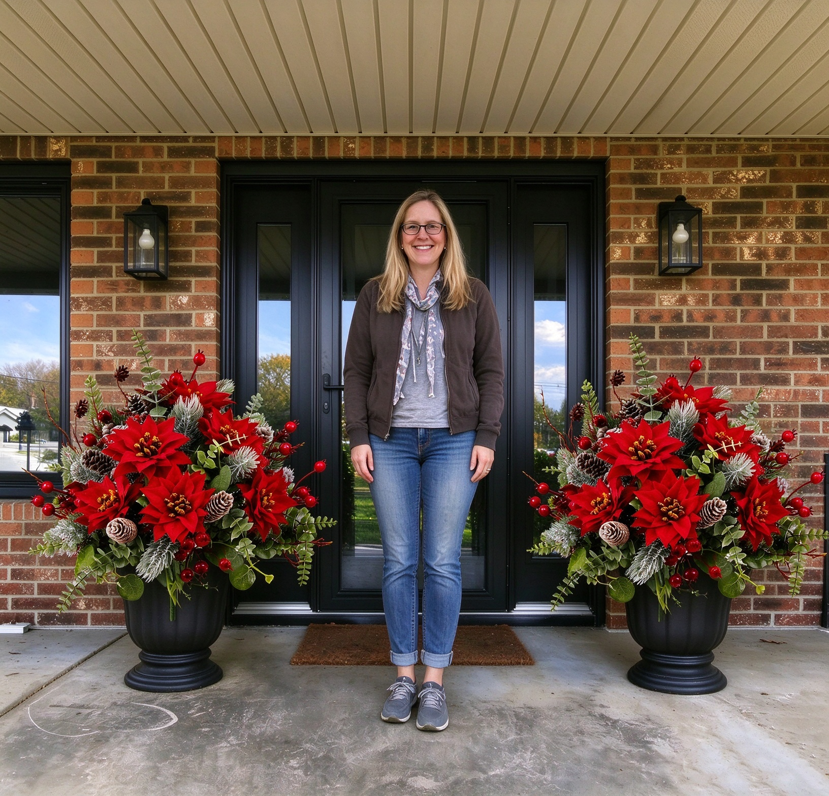 [Copy]🔥 Best Seller | LAST DAY 50% OFF 🎄Christmas Poinsettia Planter Inserts, In Stock