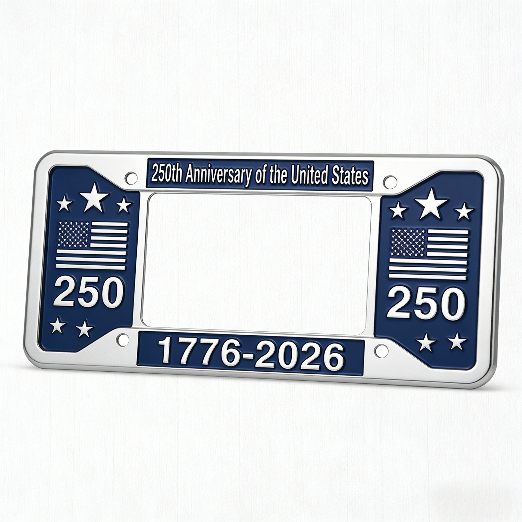 250th Anniversary License Plate Frame: Drive with Heritage & Style 🏁