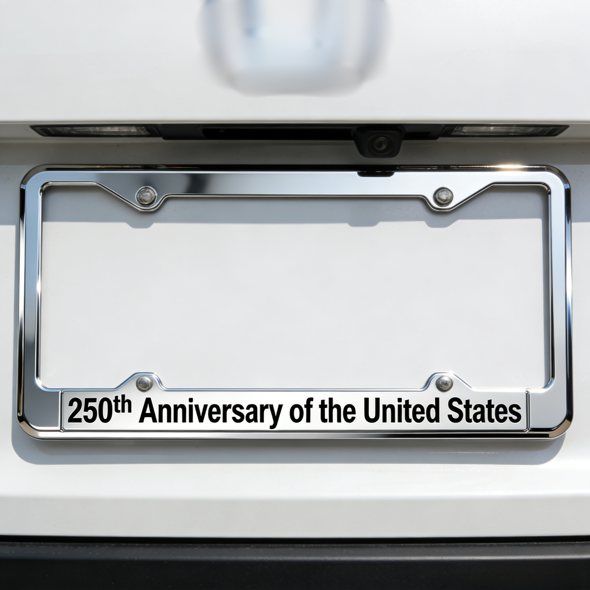 250th Anniversary License Plate Frame: Drive with Heritage & Style 🏁