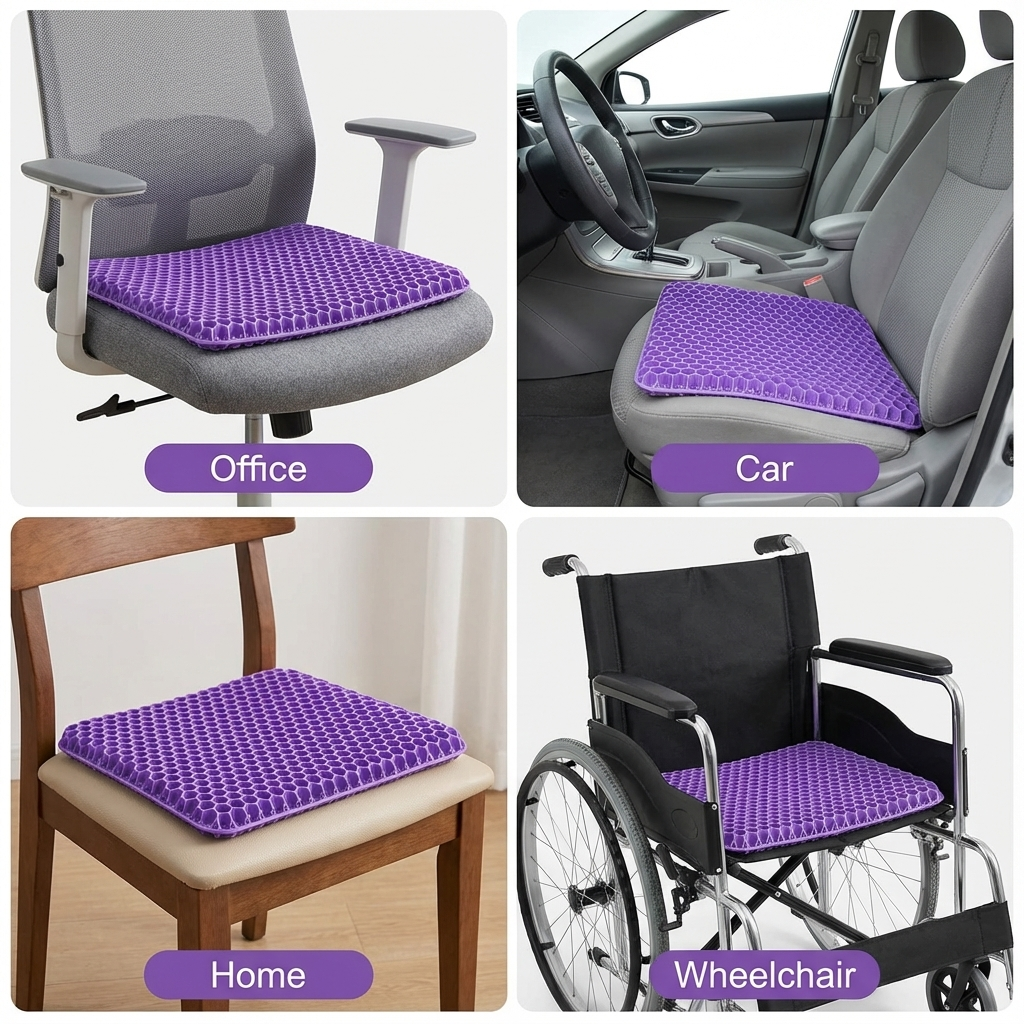 Alum Gel Seat Cushion