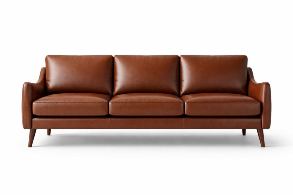 Divano in Pelle Tre Posti