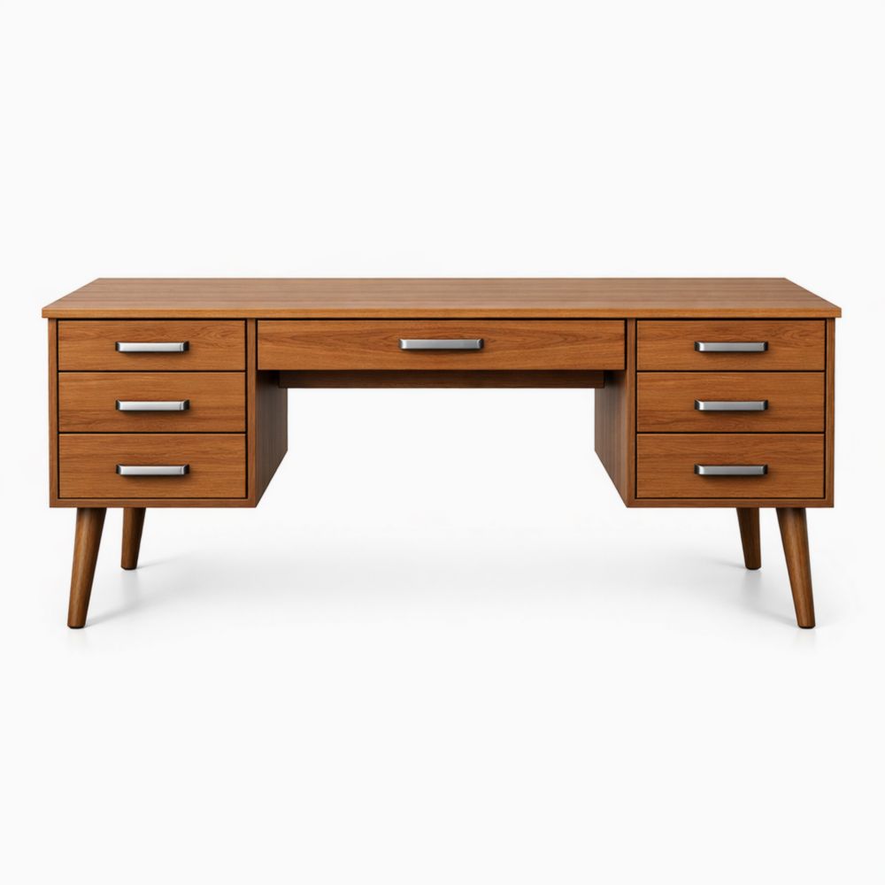 Scrivania in legno, 150 × 60 × 75 cm