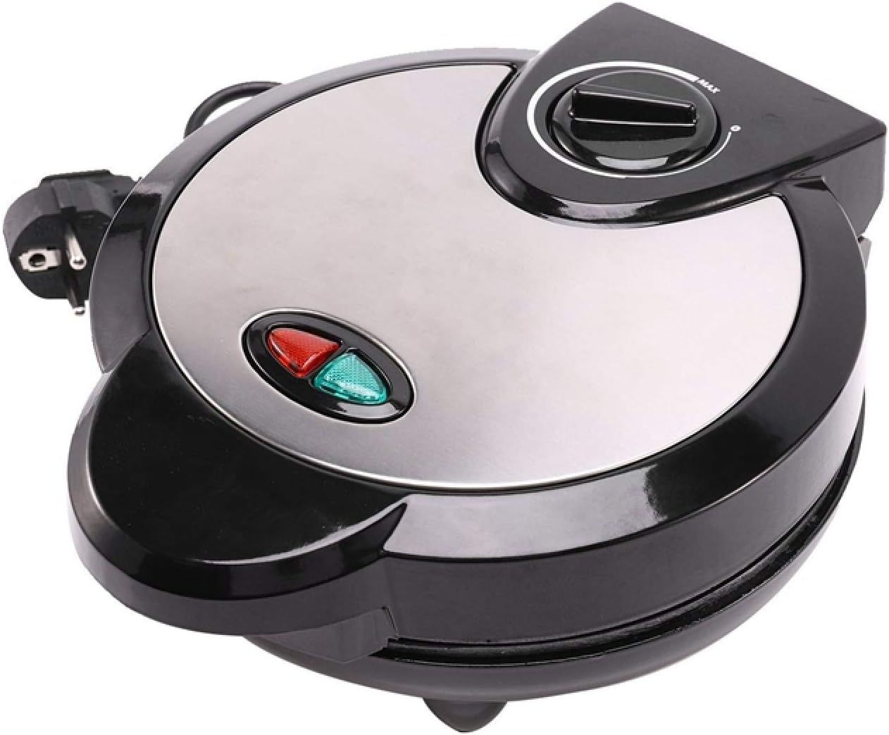 Appareil à Croque-Monsieur et Machine à Gaufres Électrique Automatique Plaque Chauffante Antiadhésive Aluminium-Bamboogohaus