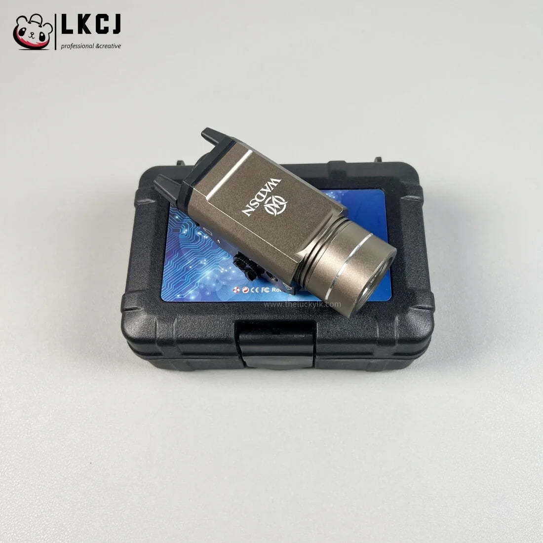 Metal Flashlight With Adjustable Rail LKCJ