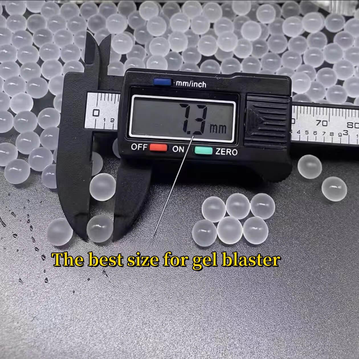 2 Packs of 6x Hardened Gel Balls For Gel Ball Blaster LKCJ