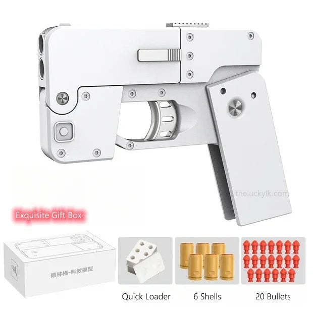New Creative Foldable Phone Shape Pistol Nerf Toy Gun LKCJ