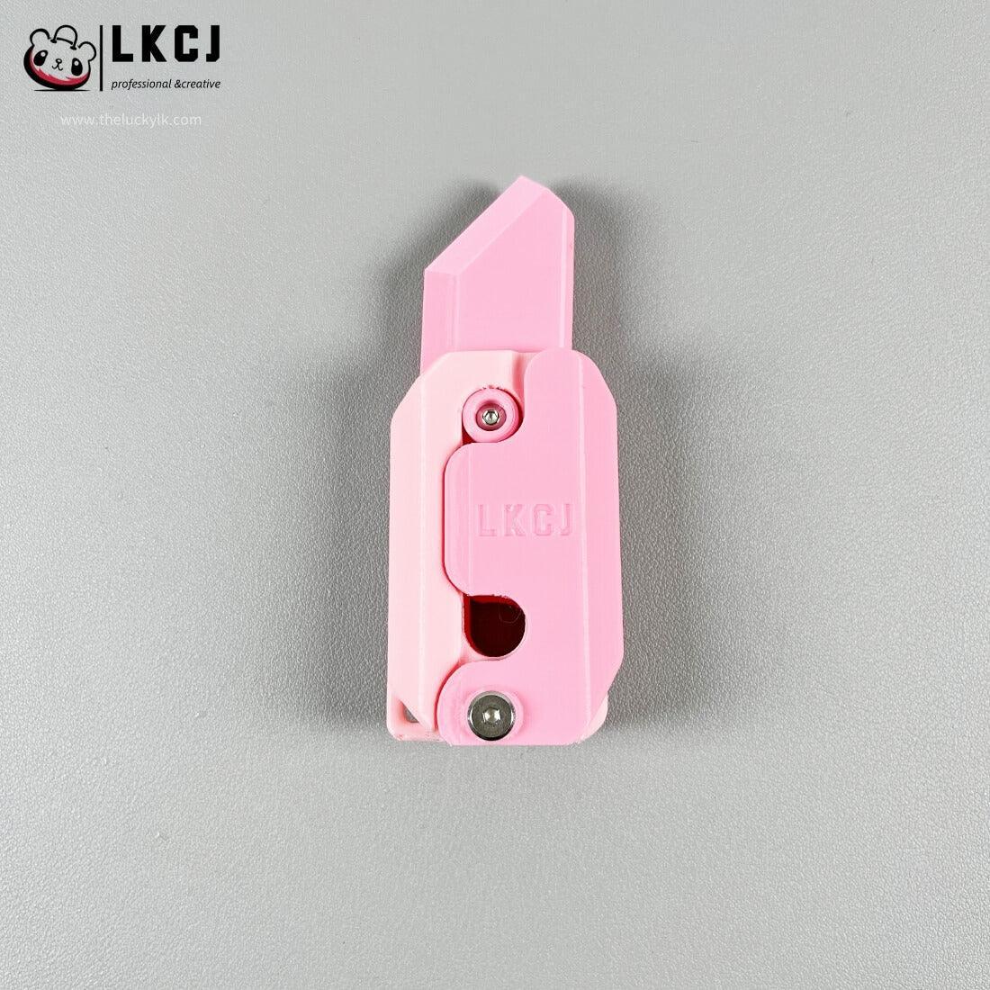 Real 3D Printed Mini 1911 Decompression Model Keychain, Non-launchable LKCJ
